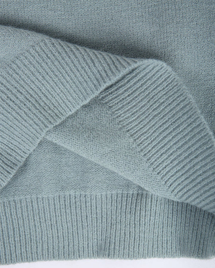 Women's Sweater | Long Sleeve Geometric Motif Pattern
