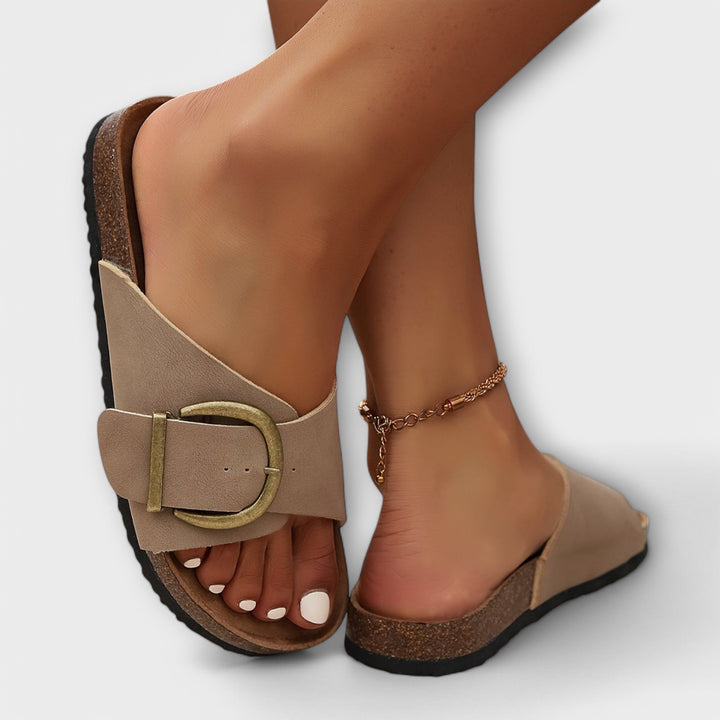 Sandals For Women | Buckle Slide Open Toe