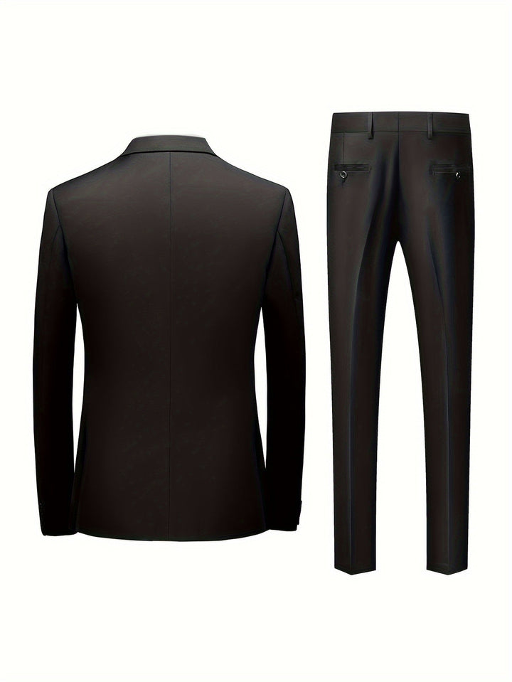 Men’s Two-Piece Suit | Single Breasted Notch Lapel