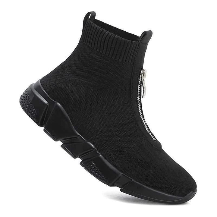 Boots For Women | Slip On Zipper Detail