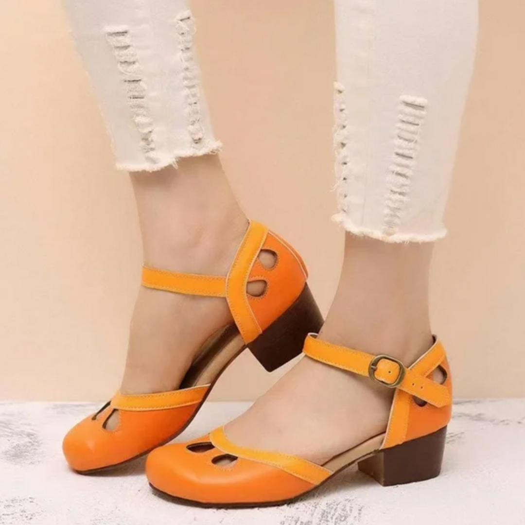 Mary Jane Shoes For Women | Ankle Strap Closed Toe