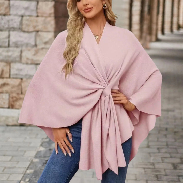 Women’s Poncho | Asymmetrical Hemline