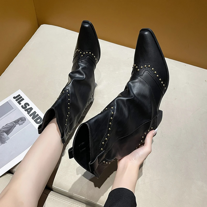 Boots For Women | Low Heel Ankle Cut