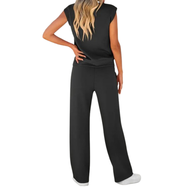Women's Summer Co-Ord | Drawstring Pants and Sleeveless Top