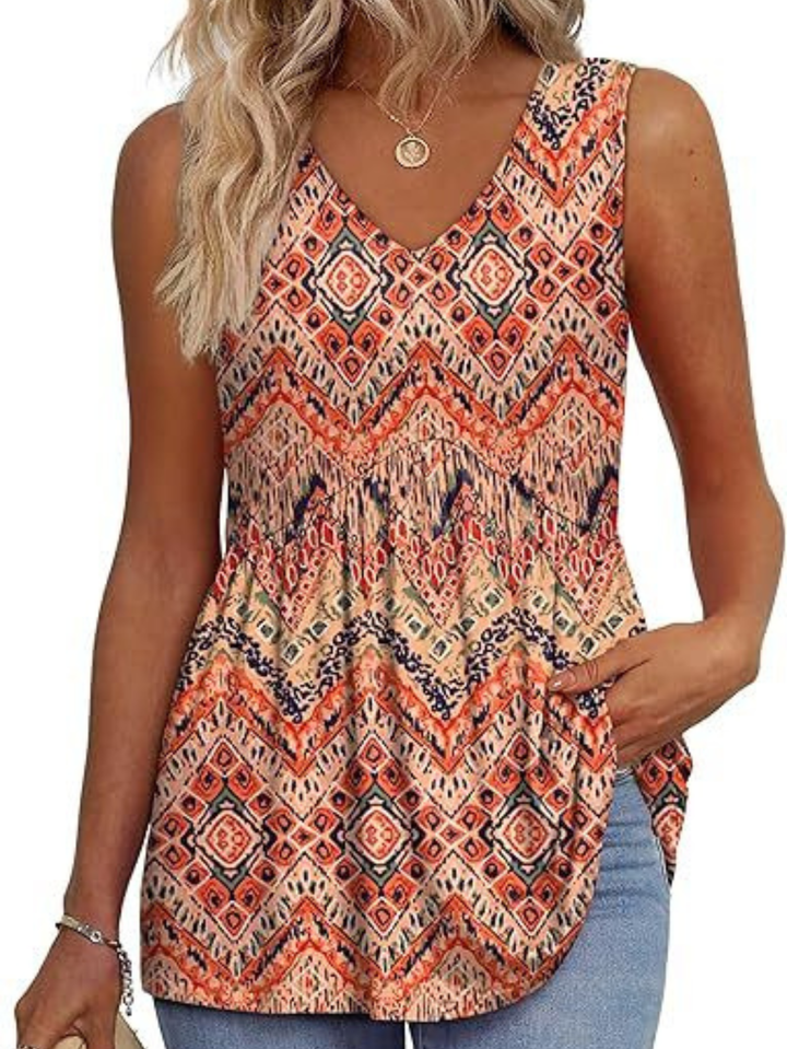 Women’s Top | Sleeveless Textured Design