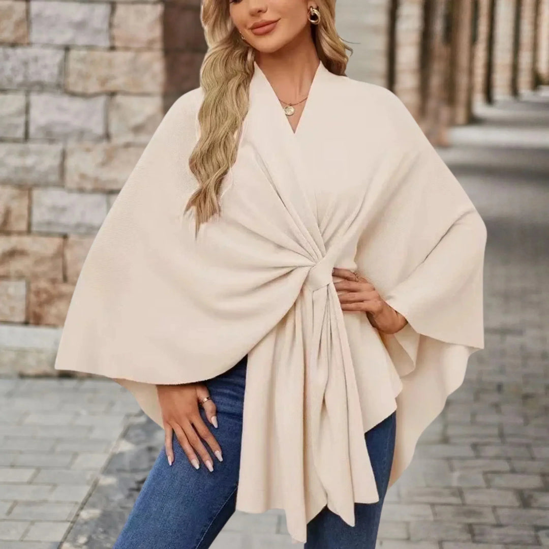 Women’s Poncho | Asymmetrical Hemline