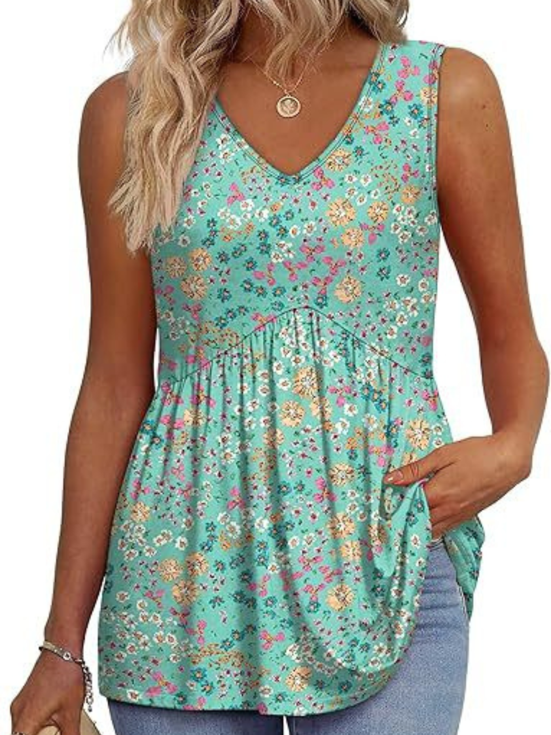 Women’s Top | Sleeveless Textured Design