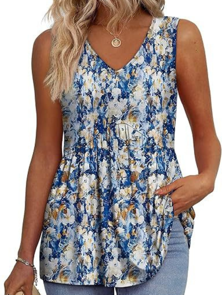 Women’s Top | Sleeveless Textured Design