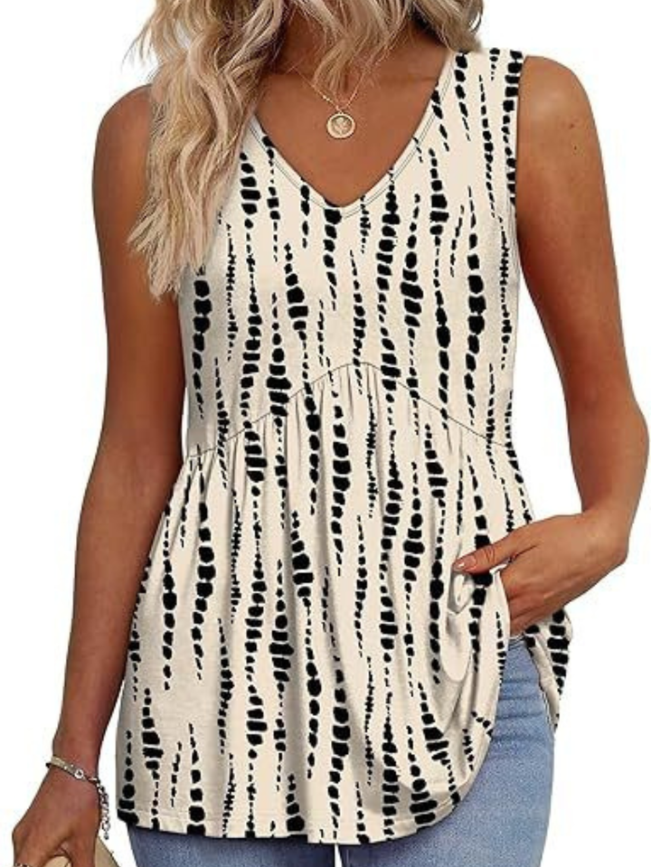 Women’s Top | Sleeveless Textured Design