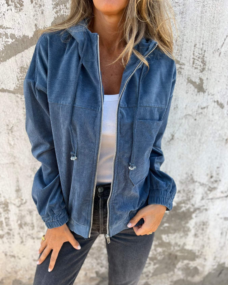 Womem's Jacket | Front Zipper Full Closure