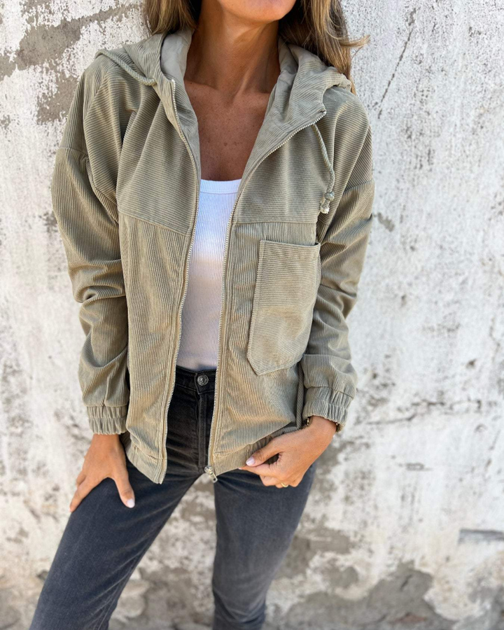 Womem's Jacket | Front Zipper Full Closure