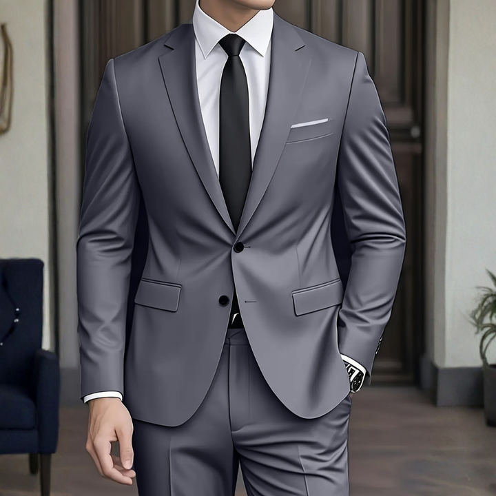 Men’s Two-Piece Suit | Single Breasted Notch Lapel