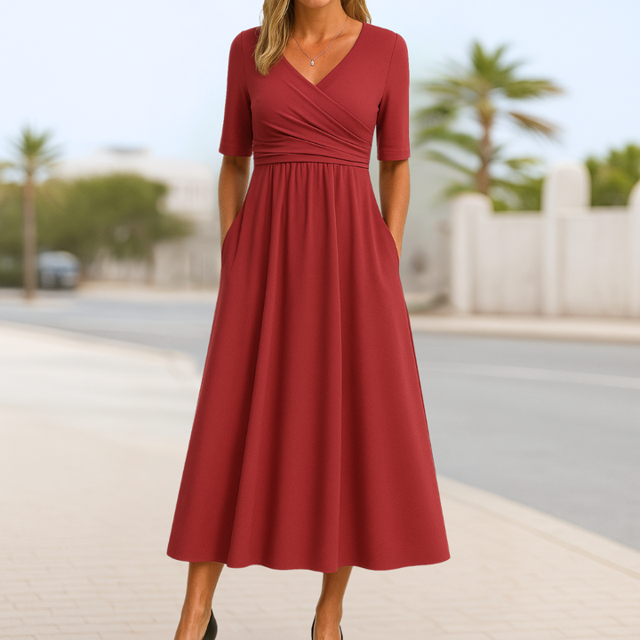 Women’s Dress | Crossed Front Design