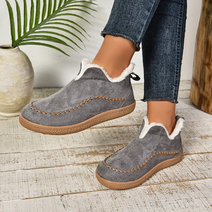 Boots for Women | Slip-On Stitch Detail