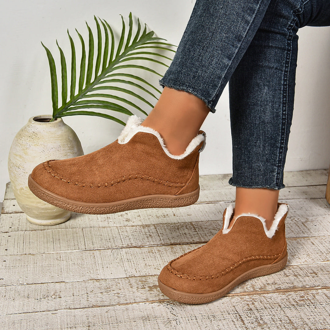 Boots for Women | Slip-On Stitch Detail
