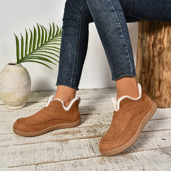 Boots for Women | Slip-On Stitch Detail