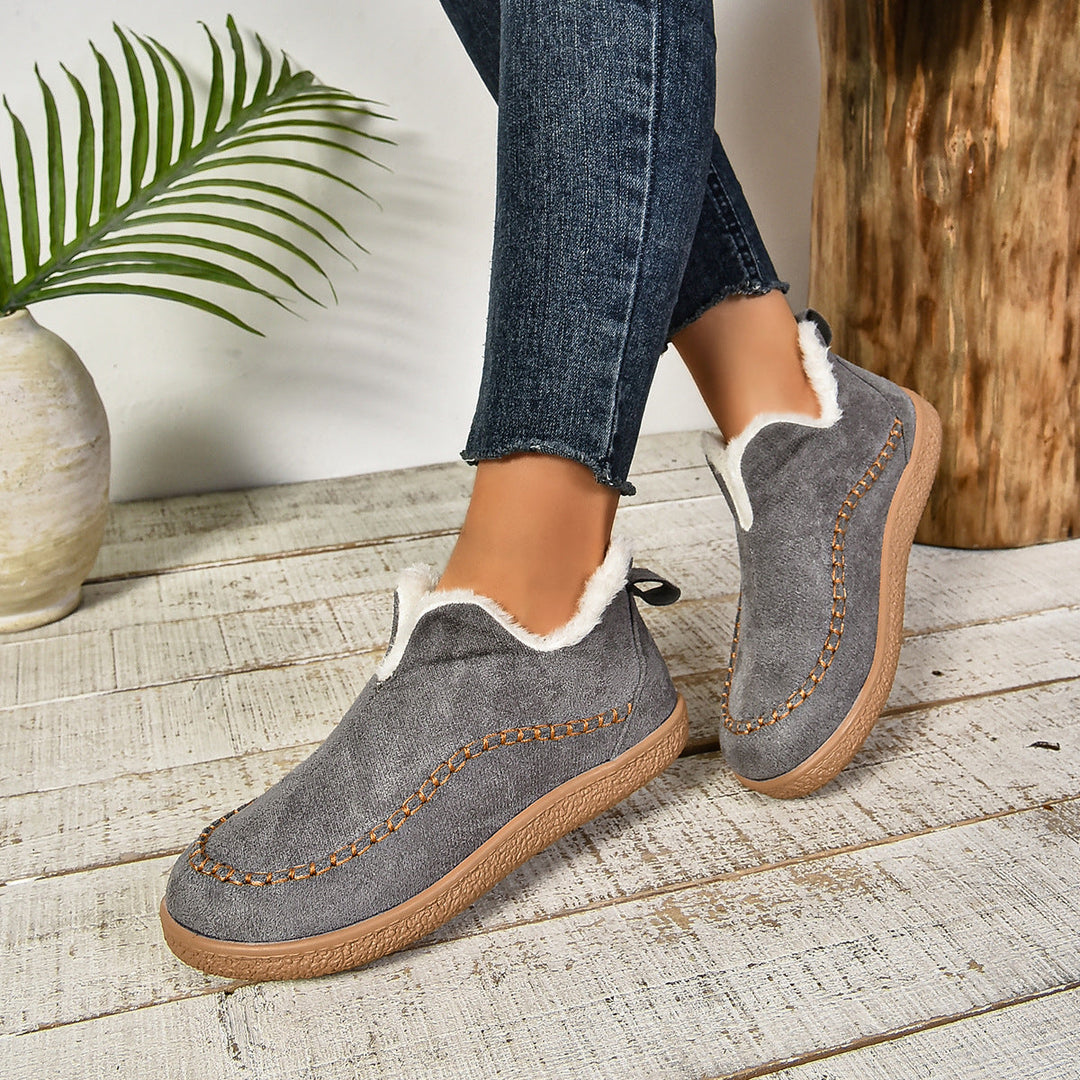 Boots for Women | Slip-On Stitch Detail