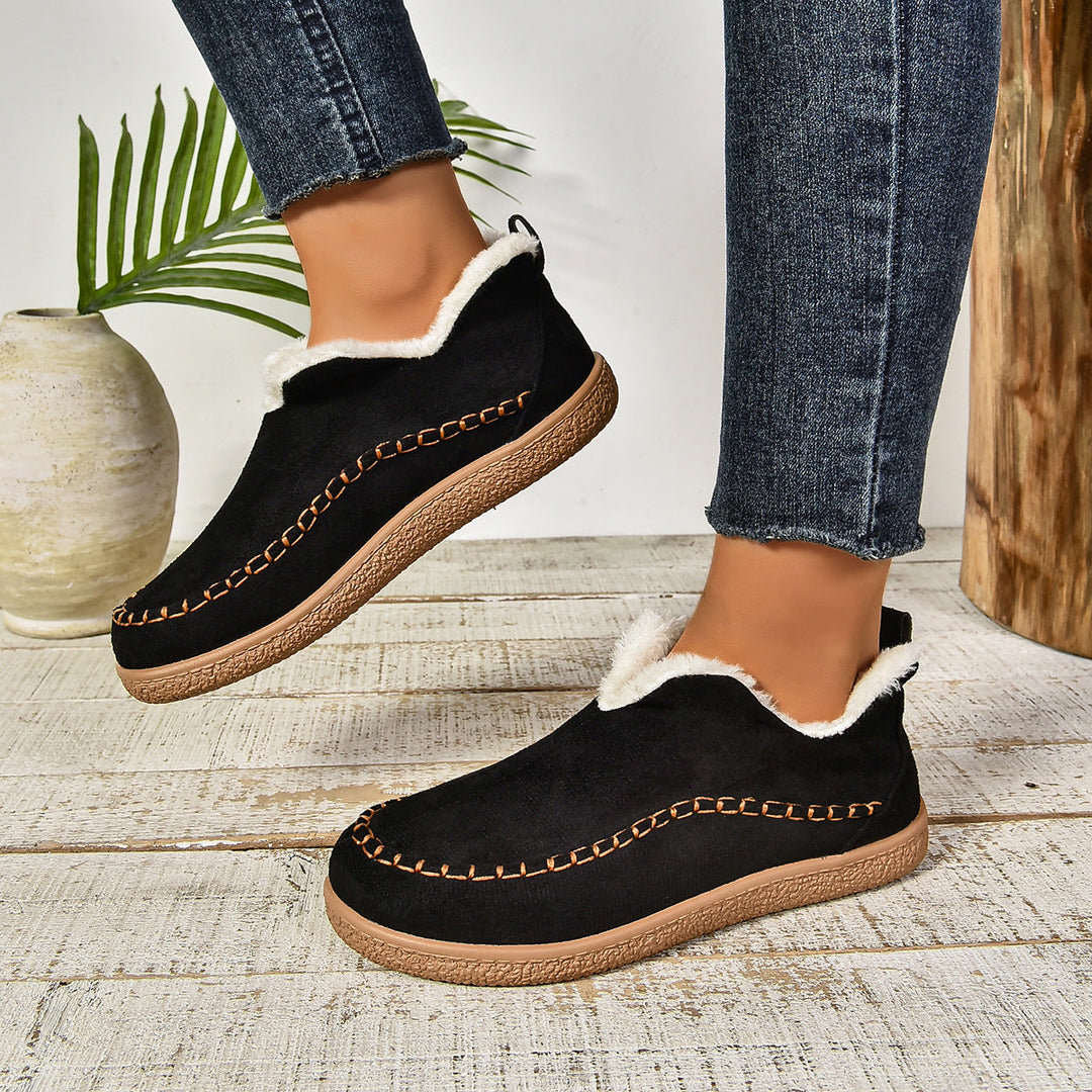Boots for Women | Slip-On Stitch Detail