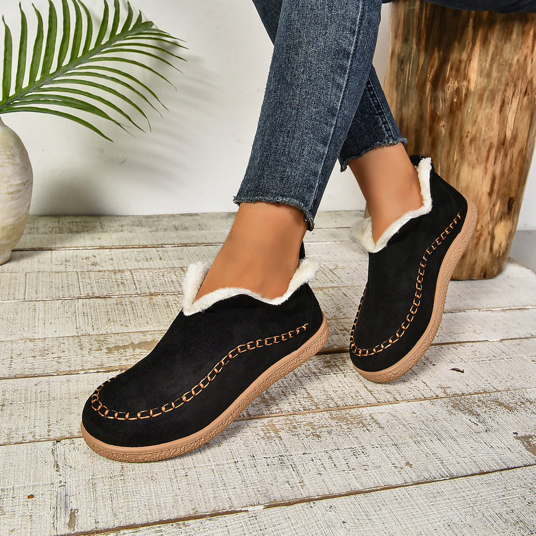 Boots for Women | Slip-On Stitch Detail