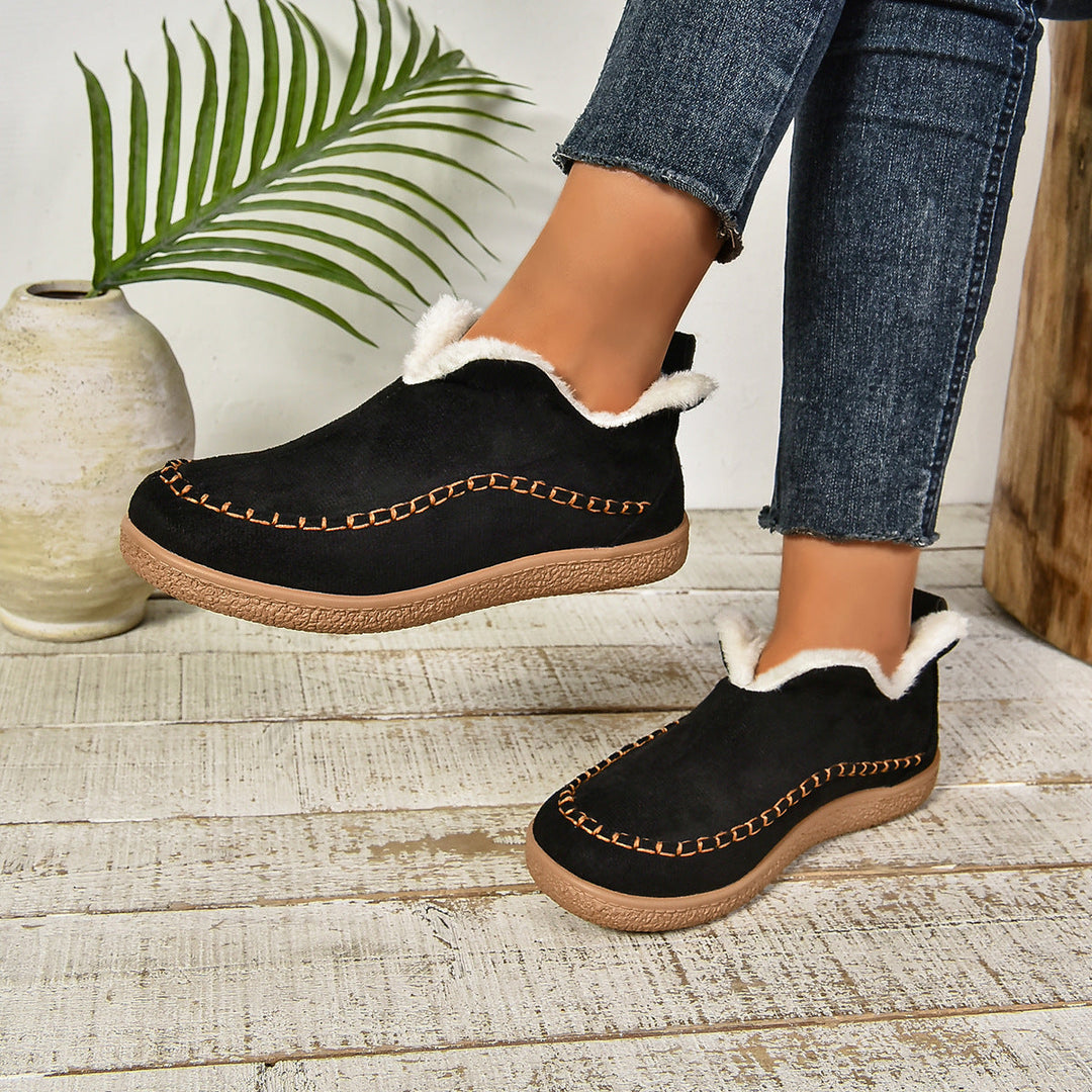 Boots for Women | Slip-On Stitch Detail