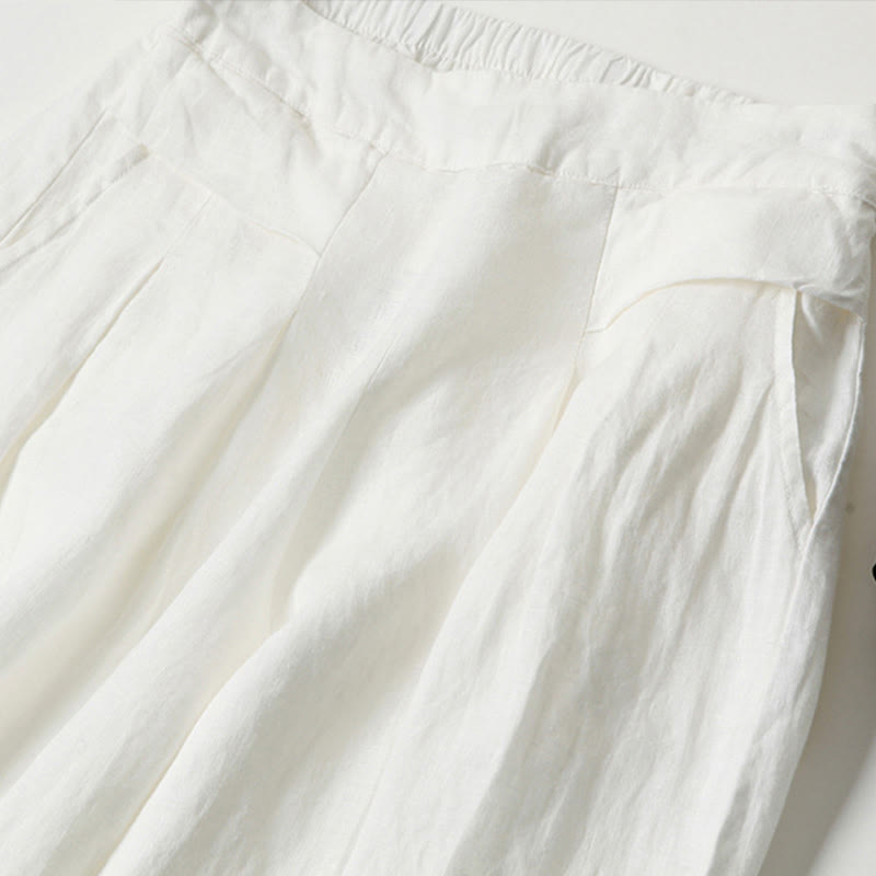 Women's Trousers | Front Pleat Detail