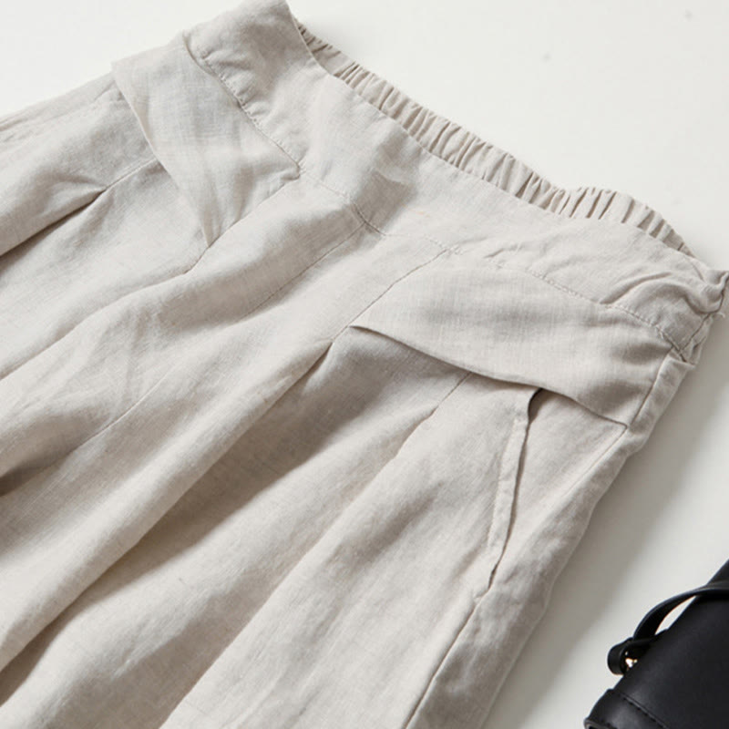 Women's Trousers | Front Pleat Detail