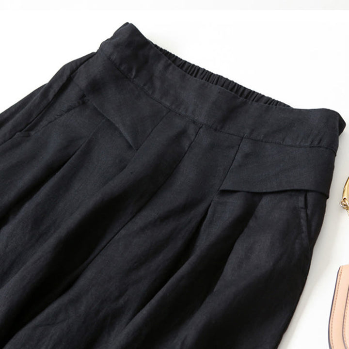 Women's Trousers | Front Pleat Detail