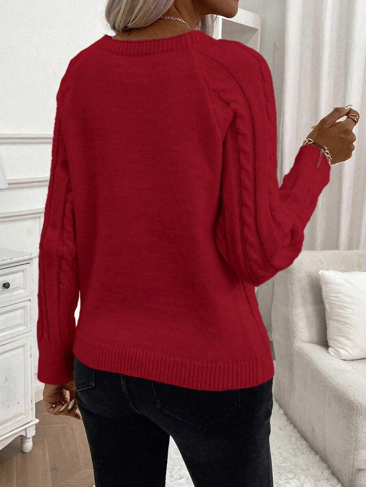 Women's Blouse | Button Details Decorative