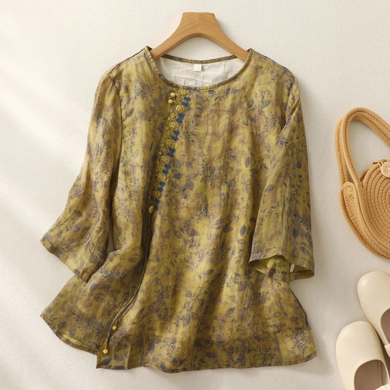 Women's Blouse | Front Detail Button