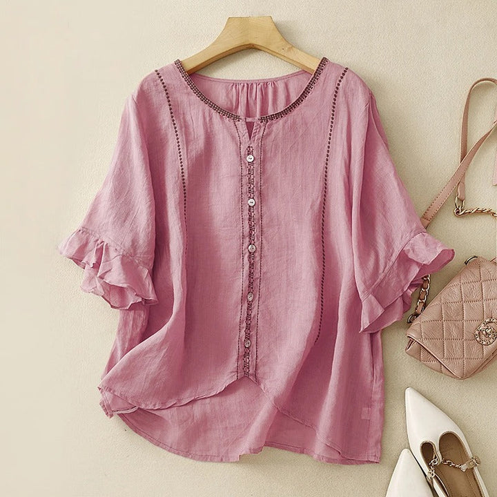 Women’s Blouse | Ruffle Sleeve