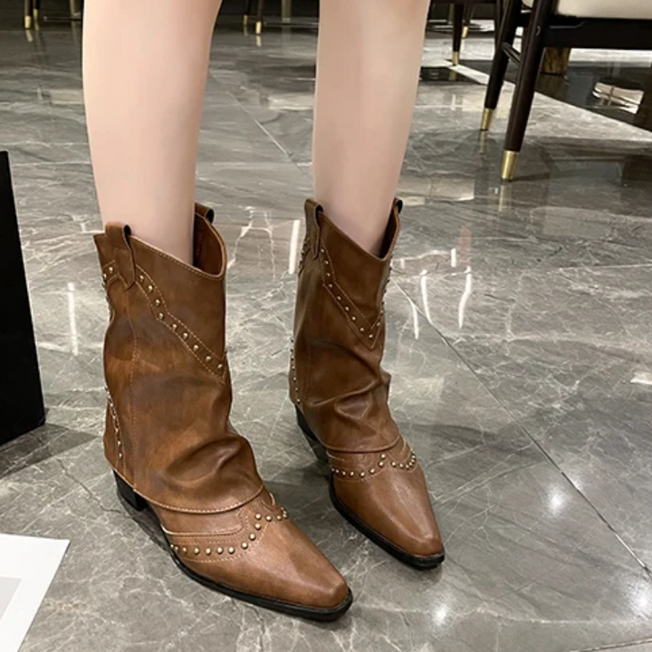 Boots For Women | Low Heel Ankle Cut