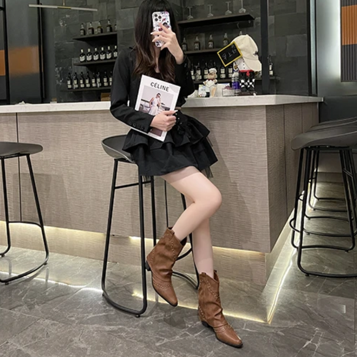 Boots For Women | Low Heel Ankle Cut