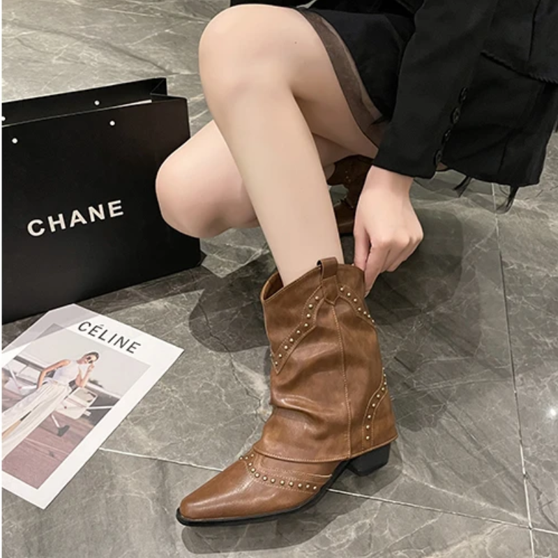 Boots For Women | Low Heel Ankle Cut