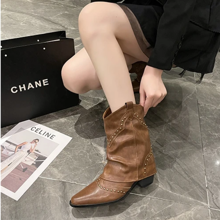 Boots For Women | Low Heel Ankle Cut