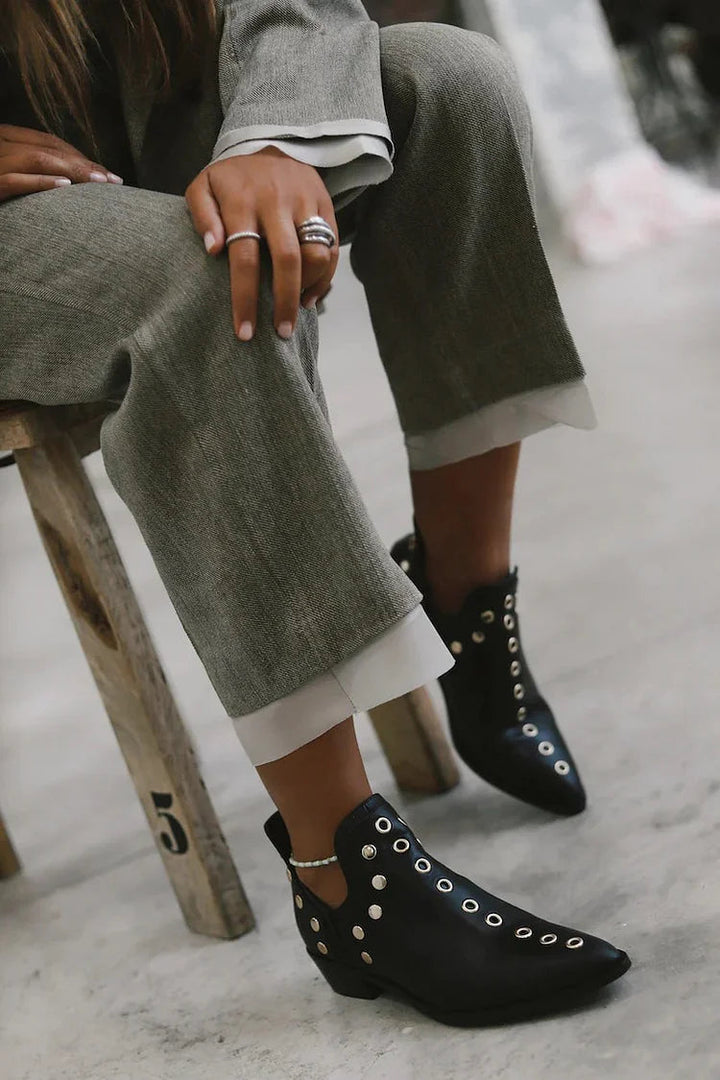 Boots for Women | Studded Upper Pointed Toe