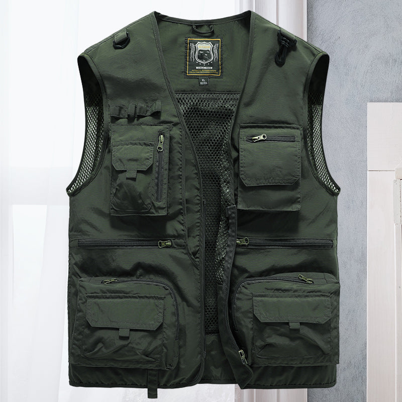 Men's Summer Vest | Multi Pocket Design