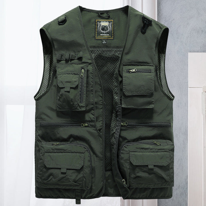 Men's Summer Vest | Multi Pocket Design