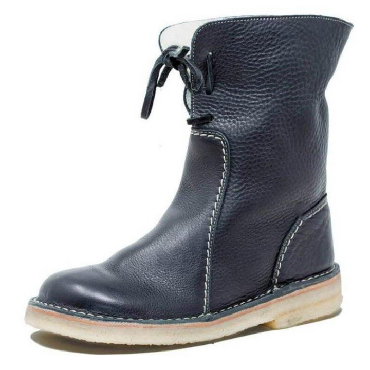Boots For Women | Folded Cuff Ankle-Height