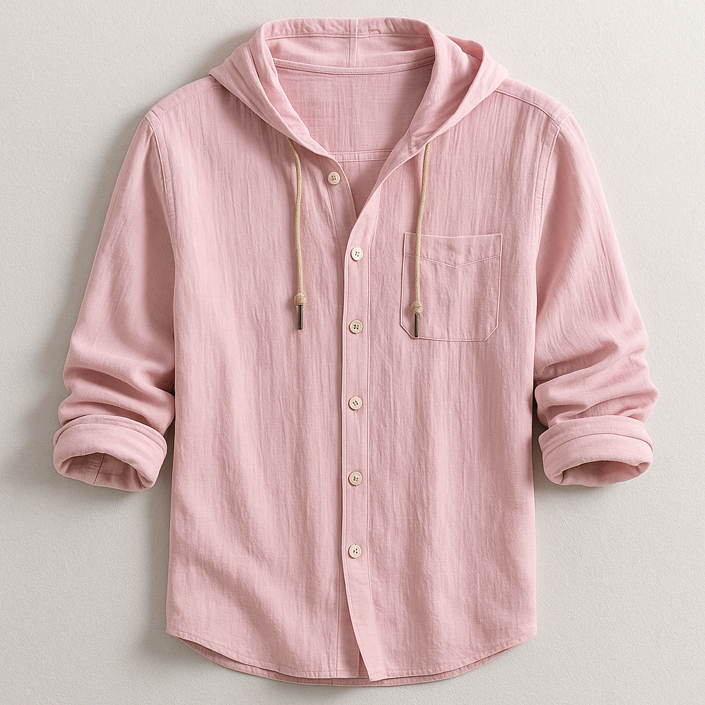 Men's Hoodie | Long-Sleeve with Chest Pocket