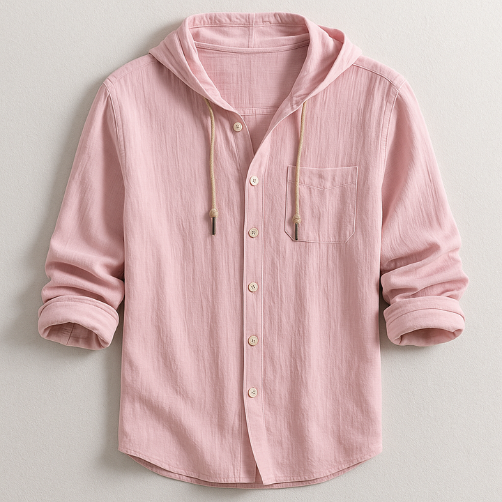 Men's Hoodie | Long-Sleeve with Chest Pocket