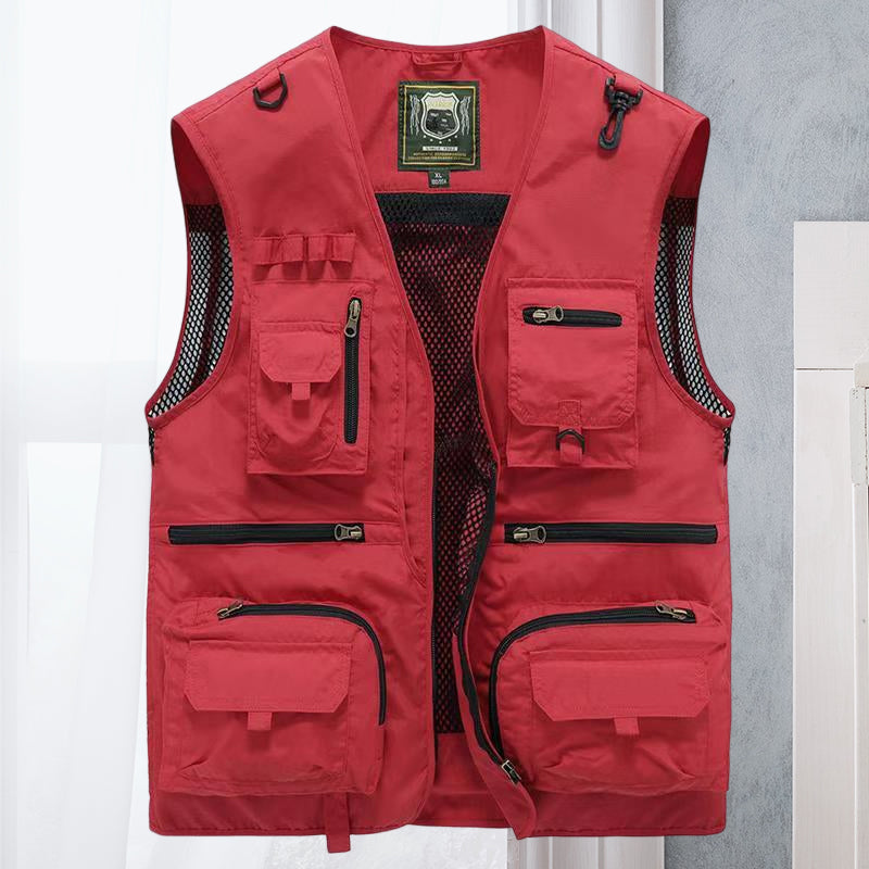 Men's Summer Vest | Multi Pocket Design