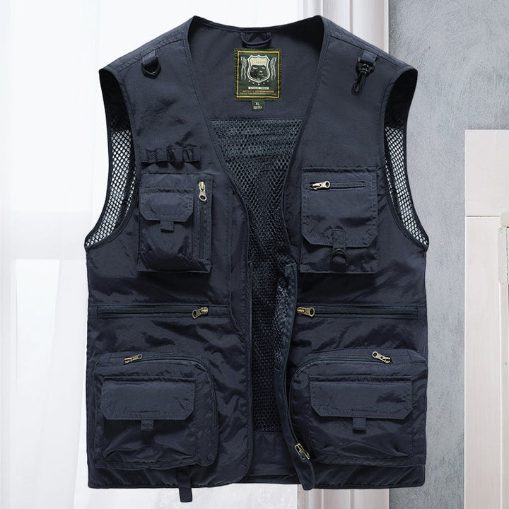 Men's Summer Vest | Multi Pocket Design