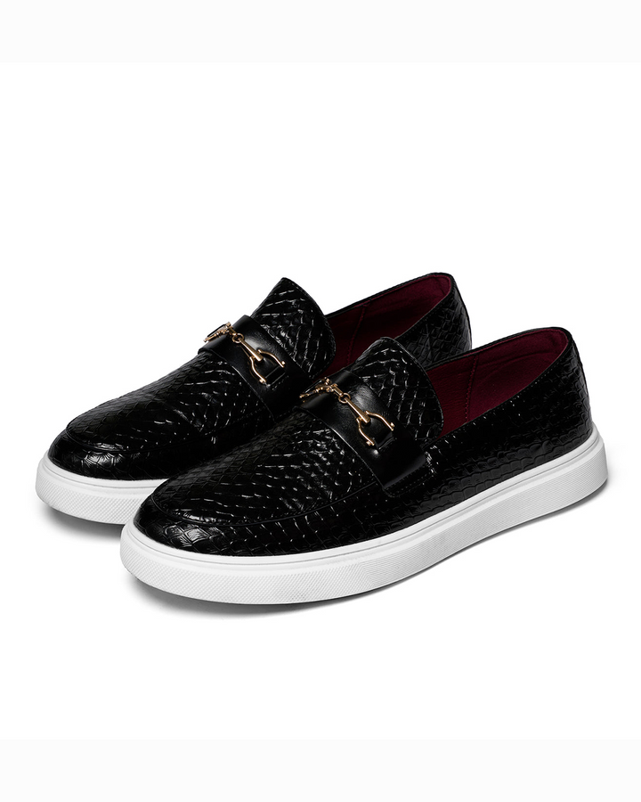 Men’s Loafers | Textured Slip-On Upper