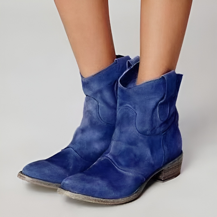 Boots for Women | Low Heel Slip-On