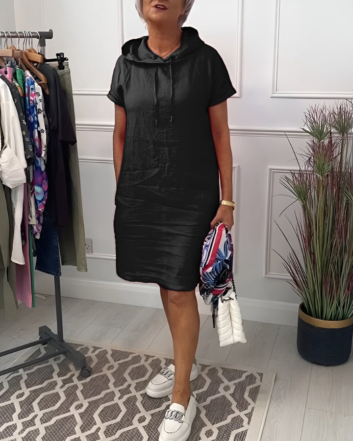 Women’s Dress | Short Sleeve Casual Knee Length