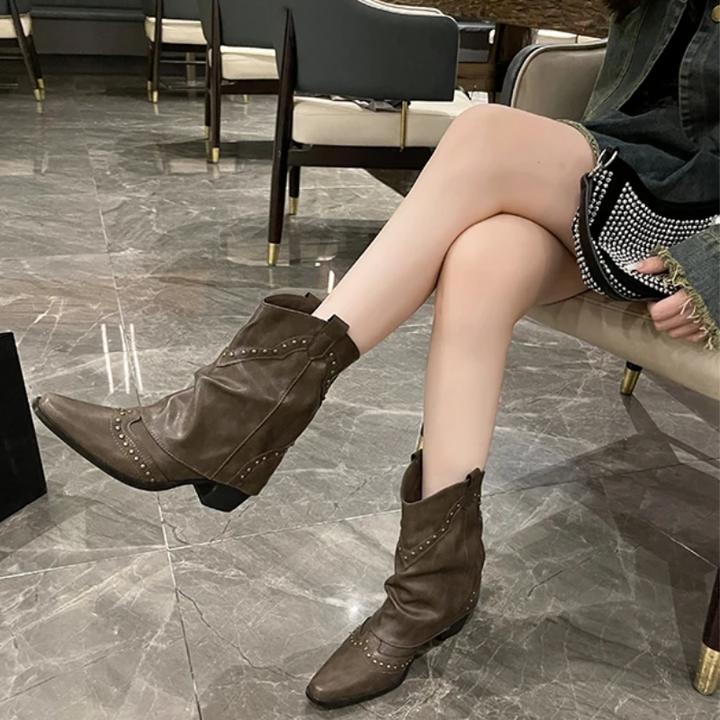 Boots For Women | Low Heel Ankle Cut
