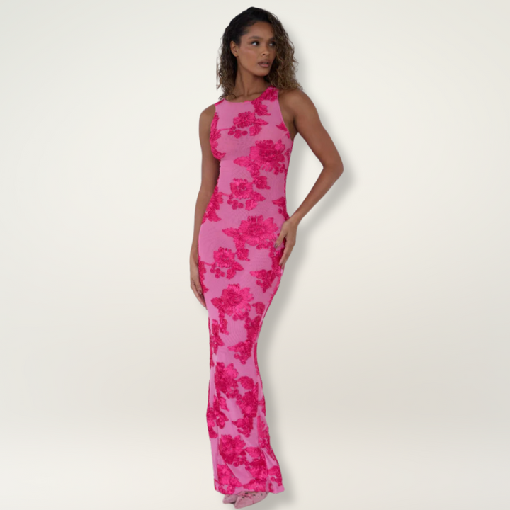 Women’s Dress | Floral Fitted Silhouette