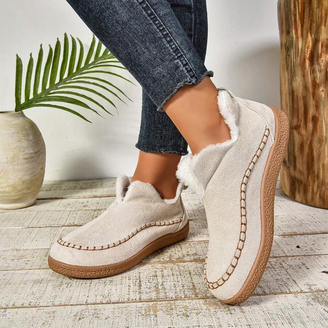 Boots for Women | Slip-On Stitch Detail