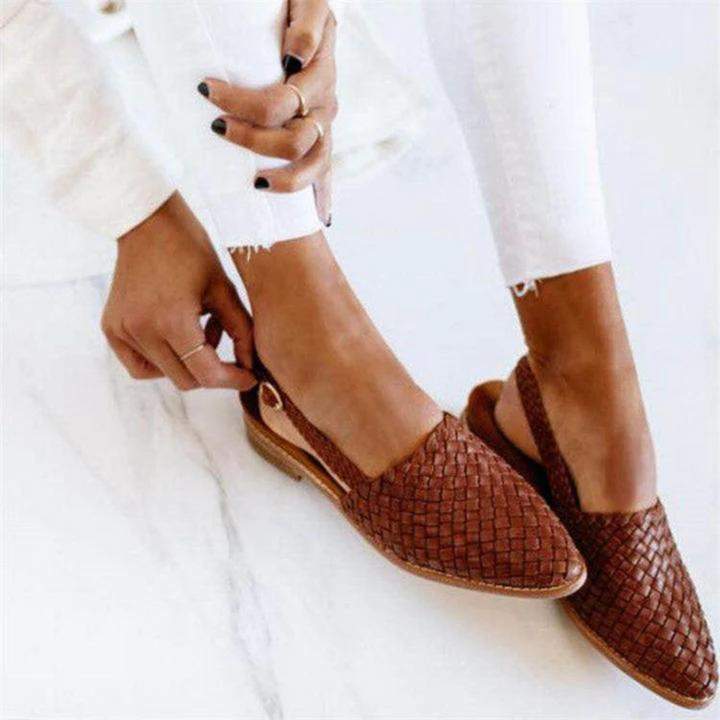 Loafers for Women | Slingback Woven Style