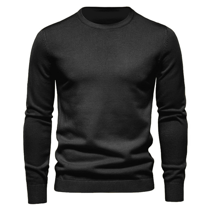 Men’s Sweater | Long Sleeve Solid Design